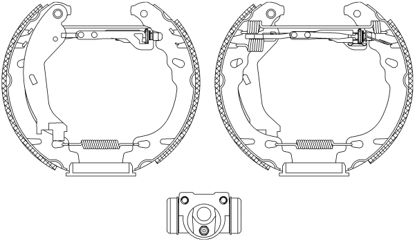 Brake Shoe Set (R1317)
