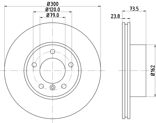 Brake Disc (54377)