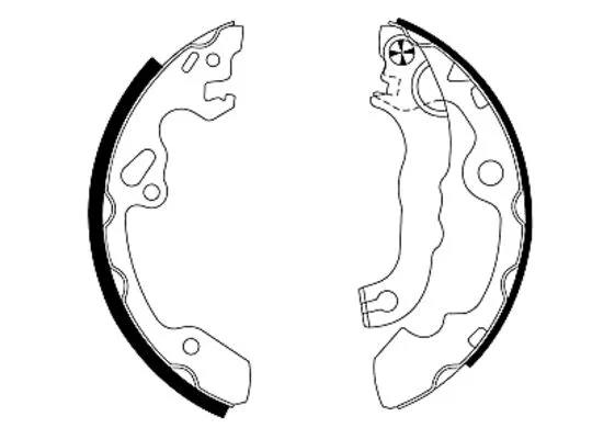 Brake Shoe Set (H9320)