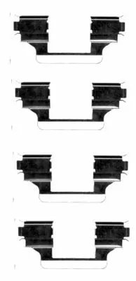Accessory Kit, disc brake pad (K0235)