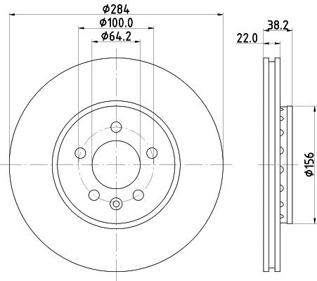 Brake Disc (50299)