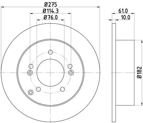 Brake Disc (54858)