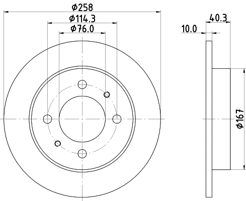 Brake Disc (54171)