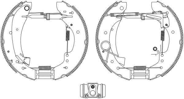 Brake Shoe Set (R0635)