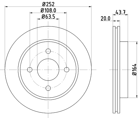 Brake Disc (51027)