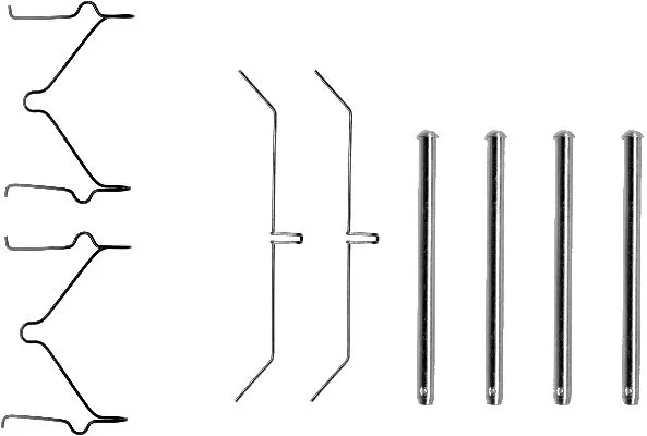Accessory Kit, disc brake pad (K0046)