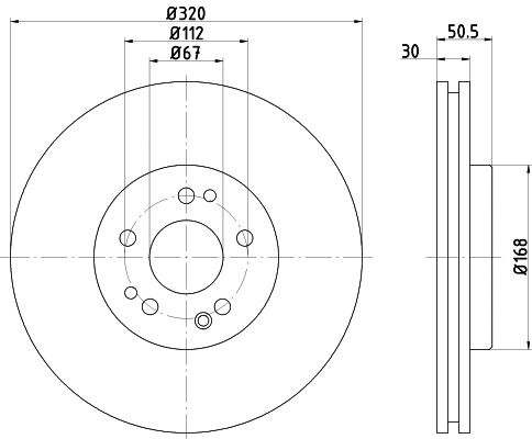 Brake Disc (52131)