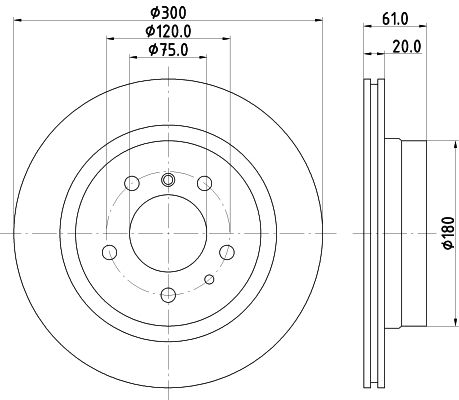 Brake Disc (50447)