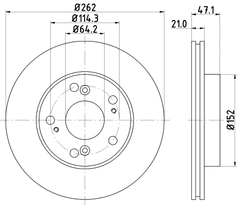 Brake Disc (54758)
