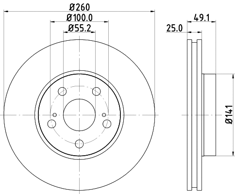 Brake Disc (50256)