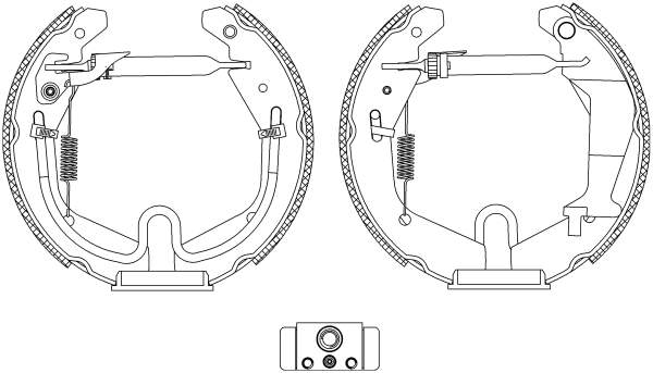 Brake Shoe Set (R1318)