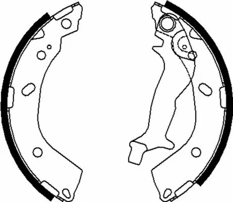 Brake Shoe Set (H1749)