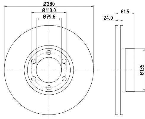 Brake Disc (52436)