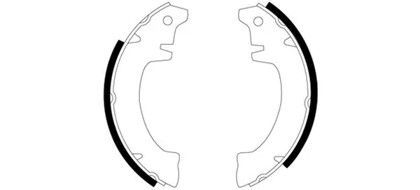 Brake Shoe Set (H1036)