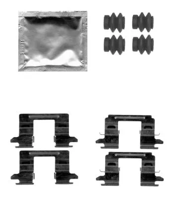 Accessory Kit, disc brake pad (K0388)