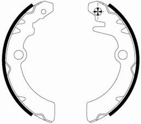Brake Shoe Set (H1069)