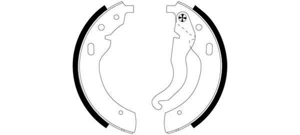 Brake Shoe Set (H1123)