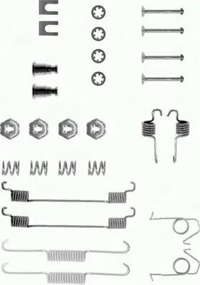 Accessory Kit, brake shoes (X0026)
