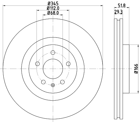 Brake Disc (54602)