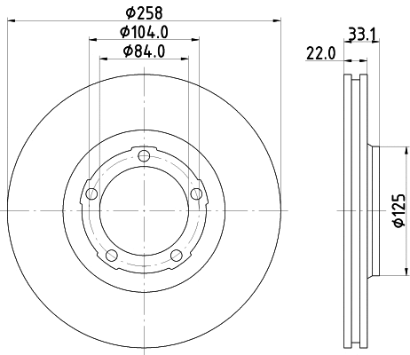Brake Disc (50373)