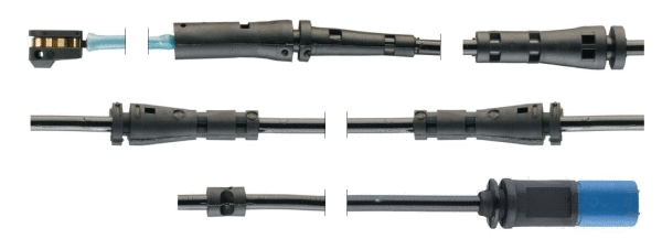 Warning Contact, brake pad wear (P8725)