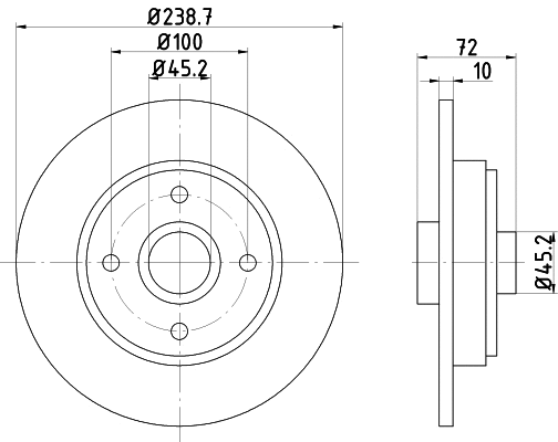 Brake Disc (51107)