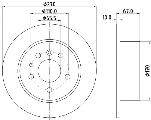 Brake Disc (52406)