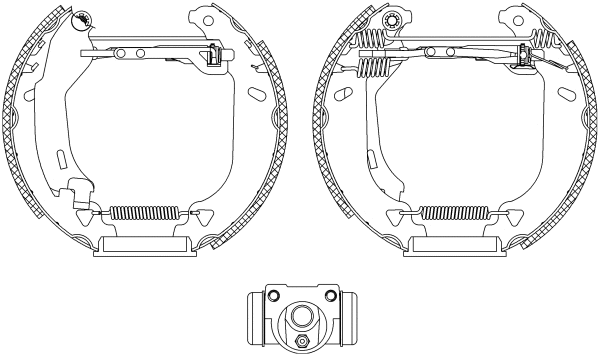 Brake Shoe Set (R0540)