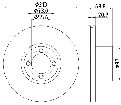 Brake Disc (52908)