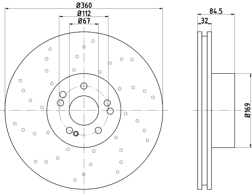 Brake Disc (50338)