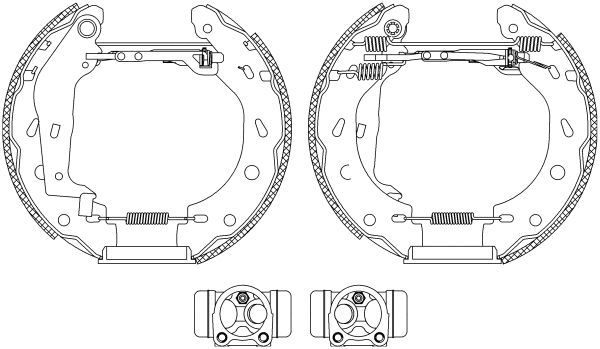 Brake Shoe Set (R1165)