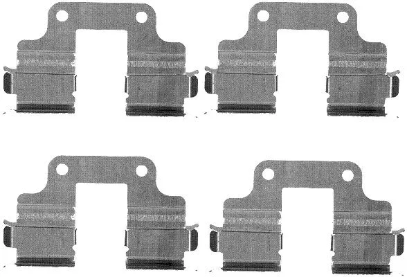 Accessory Kit, disc brake pad (K0188)