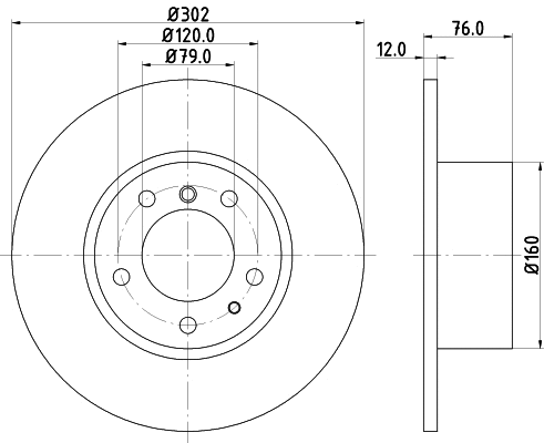 Brake Disc (50410)