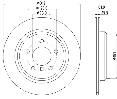 Brake Disc (50267)