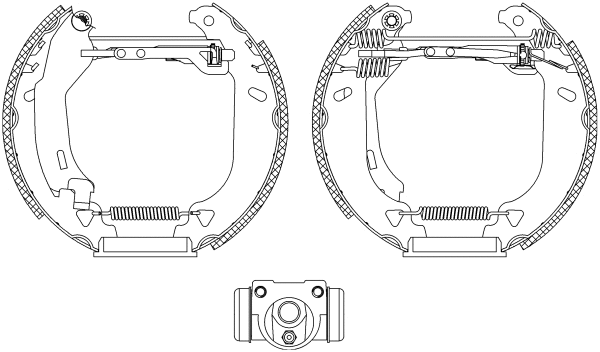 Brake Shoe Set (R0090)