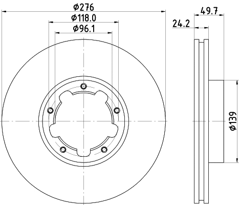 Brake Disc (54853)