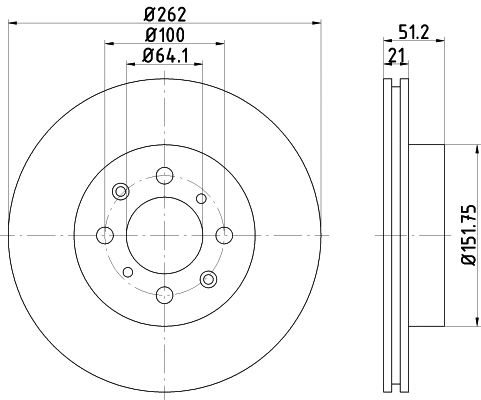 Brake Disc (51112)
