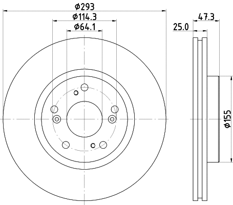 Brake Disc (55573)