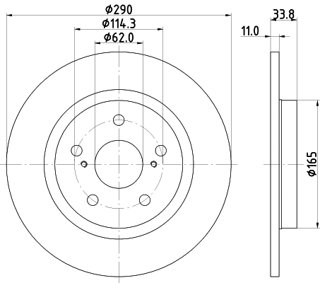 Brake Disc (54952)