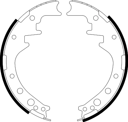 Brake Shoe Set (H1059)