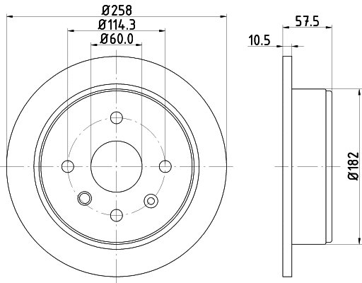 Brake Disc (54630)