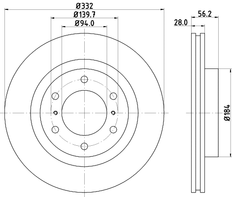 Brake Disc (54672)