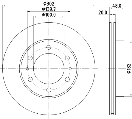Brake Disc (53629)
