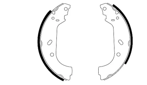 Brake Shoe Set (H8950)