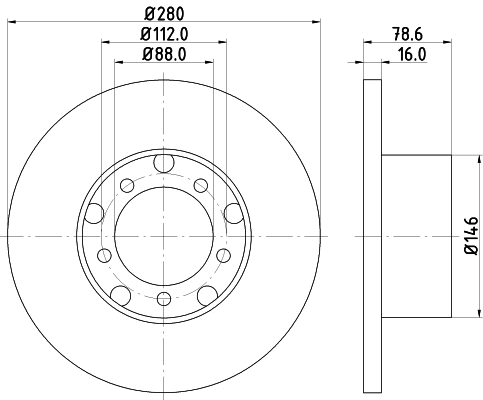 Brake Disc (52104)