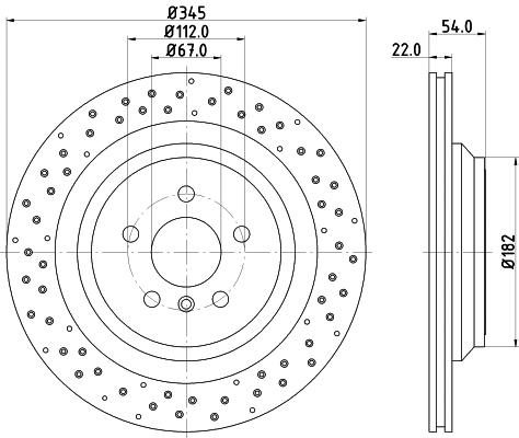 Brake Disc (55837)