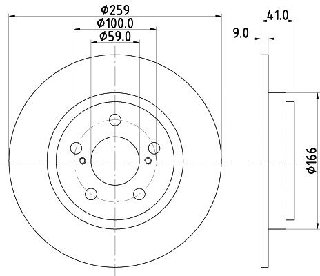 Brake Disc (54998)