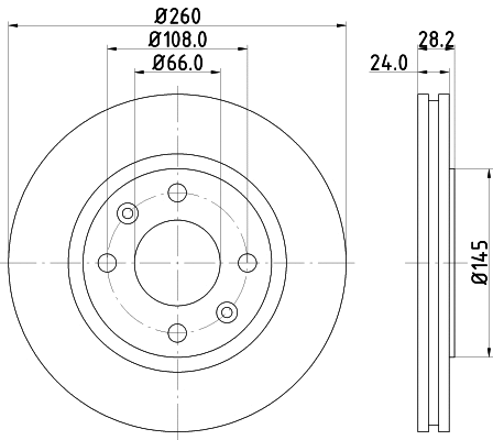 Brake Disc (52517)