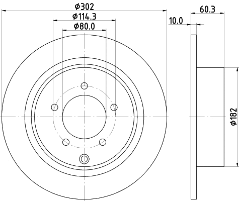Brake Disc (54773)