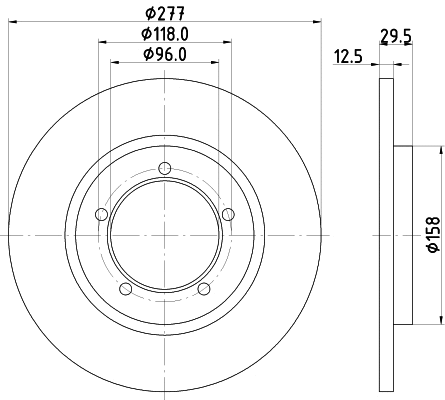 Brake Disc (54141)